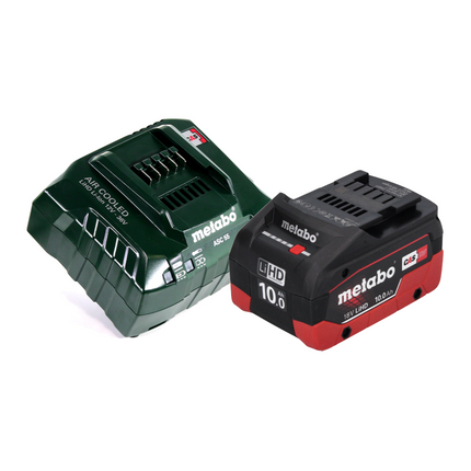 Martillo combinado a batería Metabo KHA 18 LTX 18 V 2,2 J SDS Plus + 1x batería 10,0 Ah + cargador + metaBOX