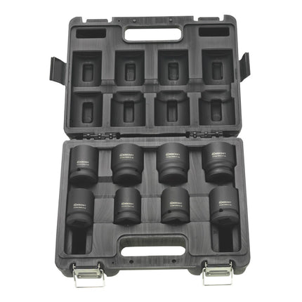 Rodcraft RC2377 llave de impacto 1950 Nm 3/4" + juego de vasos RS618 8 piezas acero al cromo molibdeno