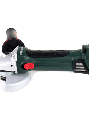 Metabo W 18 LTX 125 Amoladora angular a batería Quick 18 V 125 mm + 1x batería 8,0 Ah + cargador + MetaLoc