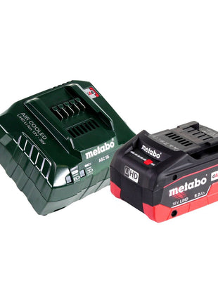 Clé à chocs sans fil Metabo SSW 18 LTX 600 18 V 600 Nm 1/2" + 1x batterie 8,0 Ah + chargeur + coffret