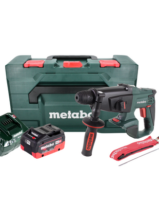 Metabo KHA 18 LTX Marteau sans fil 2,2 J 18V SDS Plus + 1x Batterie 8,0 Ah + Chargeur + Coffret MetaBOX