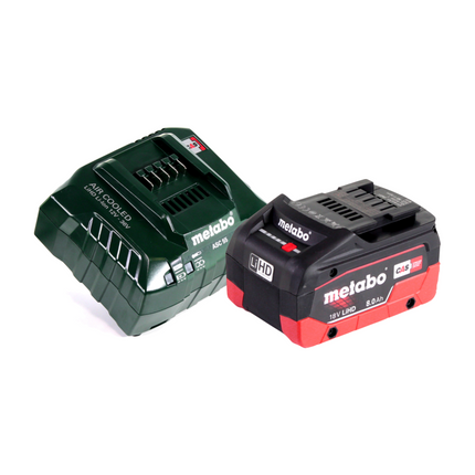 Martillo combinado a batería Metabo KHA 18 LTX 18 V 2,2 J SDS Plus + 1x batería 8,0 Ah + cargador + metaBOX