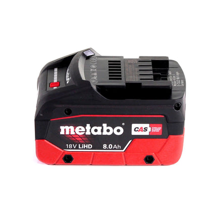 Metabo MKS 18 LTX 58 sierra circular para metal a batería 18 V 165 mm + 1x batería 8,0 Ah + MetaLoc - sin cargador