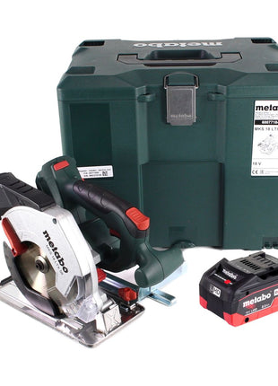 Metabo MKS 18 LTX 58 sierra circular para metal a batería 18 V 165 mm + 1x batería 8,0 Ah + MetaLoc - sin cargador