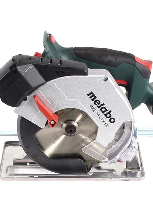 Metabo MKS 18 LTX 58 Akku Metall Handkreissäge 18 V 165 mm + 1x Akku 8,0 Ah + Ladegerät + MetaLoc