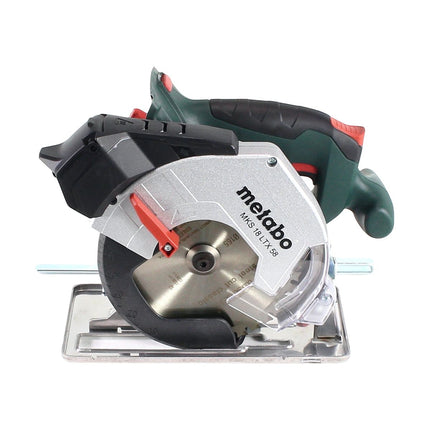 Metabo MKS 18 LTX 58 sierra circular para metal a batería 18 V 165 mm + 1x batería 5,5 Ah + MetaLoc - sin cargador