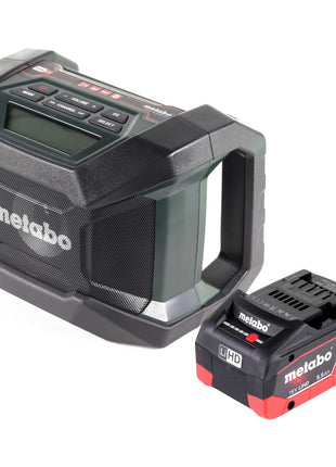 Metabo R 12-18 DAB+ BT radio de obra con batería 12-18 V DAB+ Bluetooth + 1x batería 5,5 Ah - sin cargador