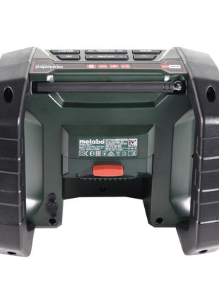 Metabo R 12-18 DAB+ BT radio de obra con batería 12-18 V DAB+ Bluetooth + 1x batería 5,5 Ah - sin cargador