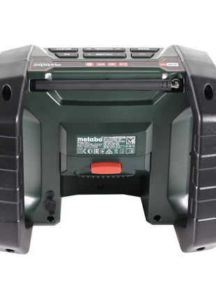 Metabo R 12-18 DAB+ BT radio de obra con batería 12-18 V DAB+ Bluetooth + 2x baterías 5,5 Ah + cargador