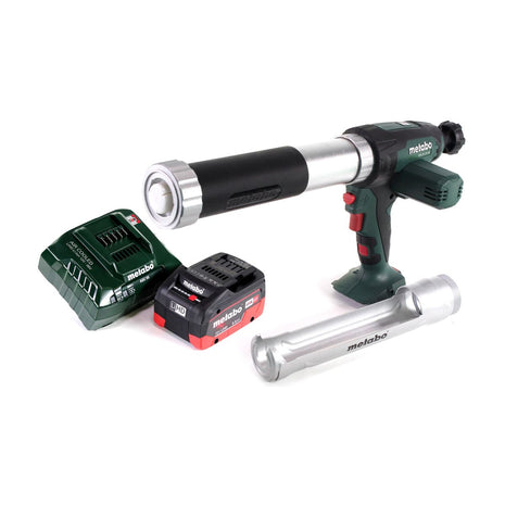 Pistolet à cartouche sur batterie Metabo KPA 18 LTX 400 18 V + 1x batterie 5,5 Ah + chargeur