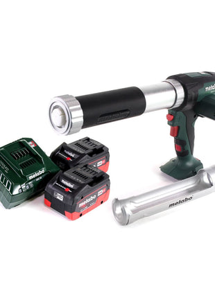 Metabo KPA 18 LTX 400 Akku Kartuschenpistole 18 V + 2x Akku 5,5 Ah + Ladegerät