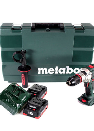 Metabo SB 18 LTX Impuls taladro percutor inalámbrico 18 V 110 Nm + 2x baterías 4,0 Ah + cargador + maletín