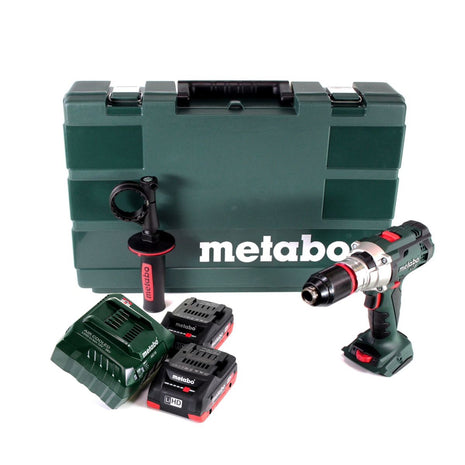 Metabo SB 18 LTX Impuls taladro percutor inalámbrico 18 V 110 Nm + 2x baterías 4,0 Ah + cargador + maletín