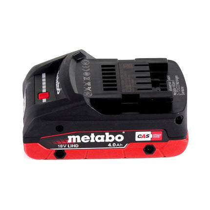 Metabo ASE 18 LTX Scie sabre sans fil 18 V + 1x Batterie 4,0 Ah - sans chargeur
