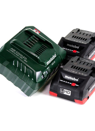 Metabo ASE 18 LTX Akku Säbelsäge Reciprosäge 18 V + 2x Akku 4,0 Ah + Ladegerät