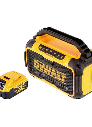 Altavoz Bluetooth con batería DeWalt DCR 011 10,8 - 18 V + 1x batería 5,0 Ah - sin cargador