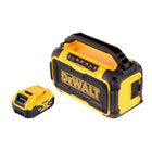 Altavoz Bluetooth con batería DeWalt DCR 011 10,8 - 18 V + 1x batería 5,0 Ah - sin cargador