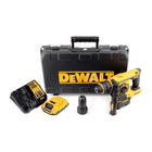Martillo combinado a batería DeWalt DCH 254 D1 18 V 2,1 J SDS Plus + 1x batería 2,0 Ah + cargador + portabrocas intercambiables + maletín
