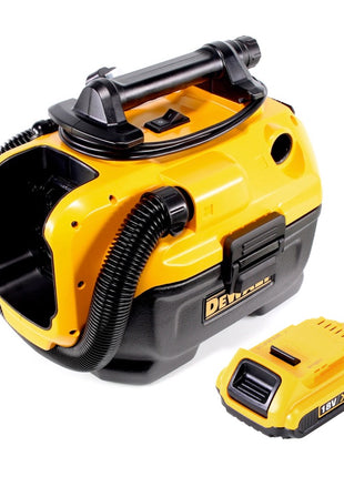 Aspirador en seco y húmedo a batería Dewalt DCV 582 14,4 - 18 V + 1x batería 2,0 Ah - sin cargador