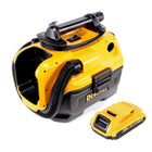 Aspirador en seco y húmedo a batería Dewalt DCV 582 14,4 - 18 V + 1x batería 2,0 Ah - sin cargador