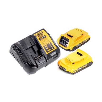 Dewalt DCS 380 D2 sega alternativa a batteria Sega alternativa 18 V + 2x batteria ricaricabile 2,0 Ah + caricatore