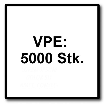 Vis pour cloisons sèches SPAX GIX-C 3,9 x 45 mm 5000 pièces (5x 1791170390456) tête de fraisage affûtée à filetage complet fente cruciforme phosphatée pointe d'aiguille H2