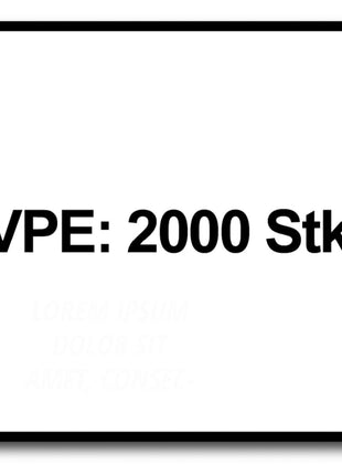 SPAX GIX-B tornillos para paneles de yeso 3,9 x 55 mm 2000 piezas (2x 1891170390556) rosca completa cabeza de trompeta punta de aguja ranura en cruz H2