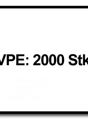 SPAX GIX-B tornillos para paneles de yeso 3,9 x 25 mm 2000 piezas (2x 1891170390256) rosca completa cabeza de trompeta punta de aguja ranura en cruz H2