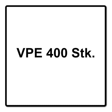 Tornillo universal SPAX 4,5 x 40 mm 400 piezas (2x 0191010450403) rosca parcial cabeza avellanada T-STAR plus 4Cut WIROX