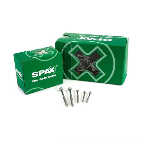 SPAX Universalschraube 4,5 x 40 mm 1000 Stk ( 5x 0191010450403 ) Teilgewinde Senkkopf T-STAR plus 4Cut WIROX