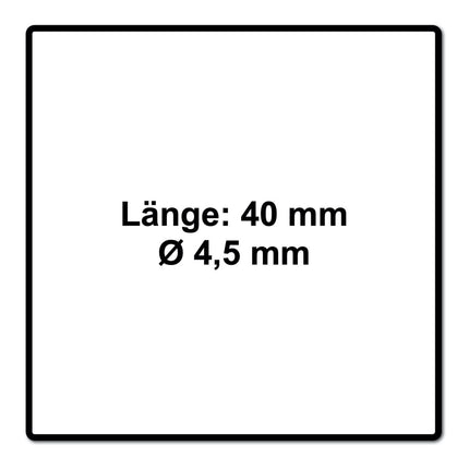 Tornillo universal SPAX 4,5 x 40 mm 1000 piezas (5x 0191010450403) rosca parcial cabeza avellanada T-STAR plus 4Cut WIROX