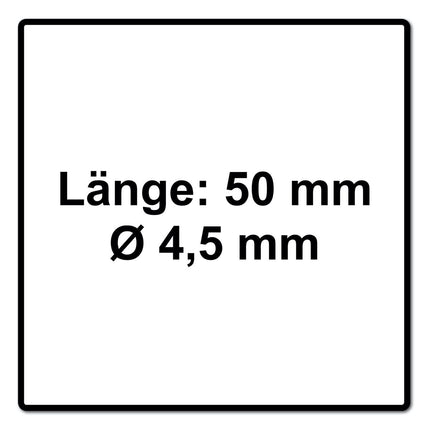 Tornillo universal SPAX 4,5 x 50 mm 400 piezas (2x 0191010450503) rosca parcial cabeza avellanada T-STAR plus 4Cut WIROX