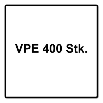 Tornillo universal SPAX 4,5 x 50 mm 400 piezas (2x 0191010450503) rosca parcial cabeza avellanada T-STAR plus 4Cut WIROX