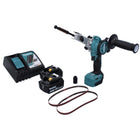 Makita DBS 180 RT Akku Bandfeile 18 V 9 x 533 mm Brushless + 2x Akku 5,0 Ah + Ladegerät - Toolbrothers