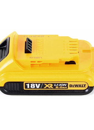 Clavadora a batería DeWalt DCN 45 RNNT, clavadora en bobina 18 V 19 - 44 mm sin escobillas + 1x batería 2,0 Ah + TSTAK - sin cargador