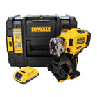 Clavadora a batería DeWalt DCN 45 RNNT, clavadora en bobina 18 V 19 - 44 mm sin escobillas + 1x batería 2,0 Ah + TSTAK - sin cargador