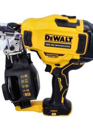 Clavadora a batería DeWalt DCN 45 RNNT, clavadora en bobina 18 V 19 - 44 mm sin escobillas + 1x batería 2,0 Ah + TSTAK - sin cargador