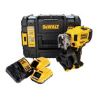 Clavadora de bobina DeWalt DCN 45 RNL2 18 V 19 - 44 mm sin escobillas + 2x batería 3,0 Ah + cargador + TSTAK