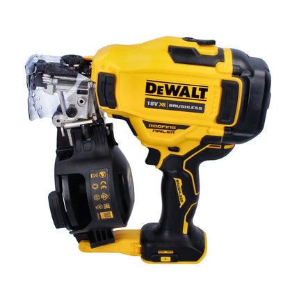 Clavadora a batería DeWalt DCN 45 RNNT, clavadora en bobina 18 V 19 - 44 mm sin escobillas + 1x batería 4,0 Ah + TSTAK - sin cargador