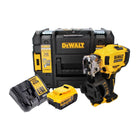 Clavadora a batería DeWalt DCN 45 RNM1 clavadora de bobina 18 V 19 - 44 mm sin escobillas + 1x batería 4,0 Ah + cargador + TSTAK