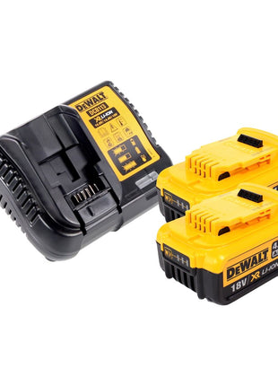 Cloueur à bobine DeWalt DCN 45 RNM2 18 V 19 - 44 mm sans balais + 2x batterie 4,0 Ah + chargeur + TSTAK