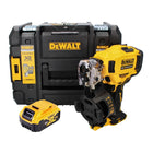 Clavadora a batería DeWalt DCN 45 RNNT, clavadora en bobina 18 V 19 - 44 mm sin escobillas + 1x batería 5,0 Ah + TSTAK - sin cargador