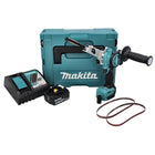Makita DBS 180 RG1J Akku Bandfeile 18 V 9 x 533 mm Brushless + 1x Akku 6,0 Ah + Ladegerät + Makpac - Toolbrothers