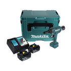 Makita DRV 250 RFJ remachadora a batería 18 V 20 kN sin escobillas + 2x batería 3,0 Ah + cargador + Makpac