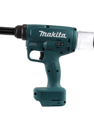 Makita DRV 250 M1J remachadora a batería 18 V 20 kN sin escobillas + 1x batería 4,0 Ah + Makpac - sin cargador