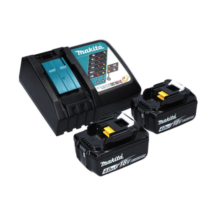 Makita DRV 250 RMJ Pose de rivets aveugles sur batterie 18 V 20 kN brushless + 2x Batteries 4.0 Ah + Chargeur + Makpac