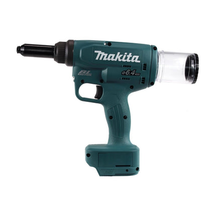 Makita DRV 250 T1J remachadora a batería 18 V 20 kN sin escobillas + 1x batería 5,0 Ah + Makpac - sin cargador