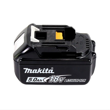 Makita DRV 250 T1J remachadora a batería 18 V 20 kN sin escobillas + 1x batería 5,0 Ah + Makpac - sin cargador