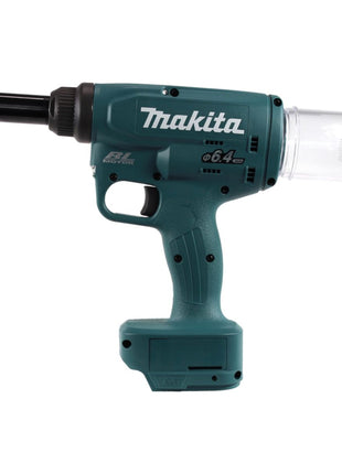 Makita DRV 250 G1J Akku Blindnietsetzgerät 18 V 20 kN Brushless + 1x Akku 6,0 Ah + Makpac - ohne Ladegerät