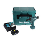 Makita DRV 250 RG1J remachadora a batería 18 V 20 kN sin escobillas + 1x batería 6,0 Ah + cargador + Makpac